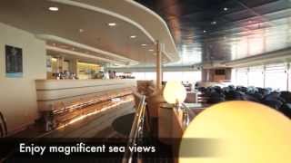 Club Class oboard Ulysess Irish Ferries  Unravel Travel TV [upl. by Andrey]