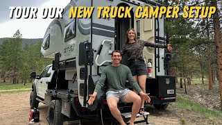 Tour Our NEW Truck Camper  2024 Cirrus 820 [upl. by Attelocin]