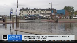 Annapolis City Dock flood prevention plan could be delayed [upl. by Reneta]