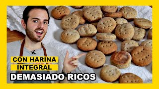 🔶 Como hacer BIZCOCHITOS SALADOS FACILES y RAPIDOS con ACEITE y VEGANOS [upl. by Aramad]