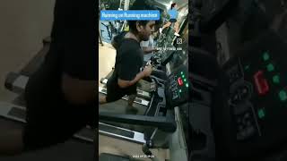 Running on treadmillrunning on treadmill tipsshortsshortsviral shortsvideo gymarmy [upl. by Enael508]