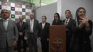 Entrega de reformas e modernização no Fórum de Guarabira  Justiça Federal na Paraíba íntegra [upl. by Rehpotsirc]