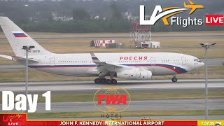 🔴LIVE JFK AIRPORT ACTION  John F Kennedy International  Live Plane Spotting [upl. by Naima]