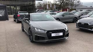 Brand New Audi TTS 20 TFSI Black Edition  Crewe Audi [upl. by Nirraj97]