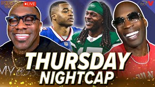 Unc amp Ocho react to BroncosSaints Davante Adams traded to Jets amp Amari Cooper to Bills  Nightcap [upl. by Eleon]