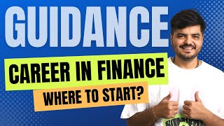 Guidance For Career in Core Finance  Part 1 [upl. by Allison]