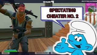 Spectating Cheaters hacking in pubs OCE servers fortnite [upl. by Ecidnak]