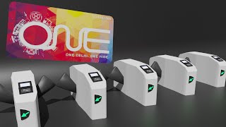 How metro card works  मेट्रो कार्ड कैसे काम करता है  3D animation [upl. by Ahserb]