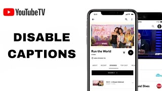 How To Disable Captions On YouTube Tv App [upl. by Sykleb]