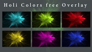 Holi colors blasting fountain overlay [upl. by Dorsey123]