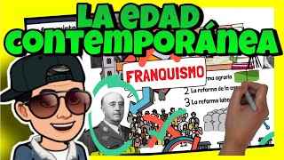 ⚔ La EDAD CONTEMPORÁNEA en ESPAÑA sXX y XXI ⚔ para NIÑOS de PRIMARIA [upl. by Paxton]