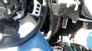 350Z clock spring install [upl. by Ariday878]