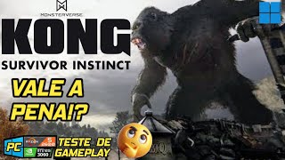 KONG SURVIVOR INSTINCT  NOVO GAME DE AÇÃO E AVENTURA – GAMEPLAY NO PC [upl. by Akieluz387]