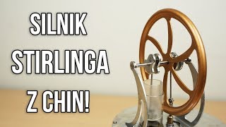 Test Taniego Silnika STIRLINGA z Chin [upl. by Stauffer]