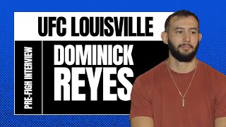 Dominick Reyes full UFC Louisville prefight media day interview [upl. by Guidotti]