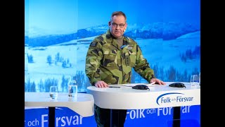 quotVi har byggt ett Bonsaiförsvarquot  Michael Claesson chef försvarsstaben Försvarsmakten [upl. by Eustace]