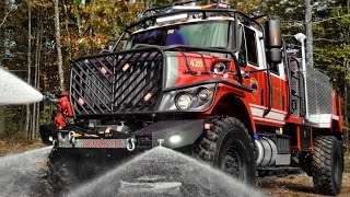 Bulldog 4x4 firetruck Production extreme brush truck [upl. by Ylirama878]