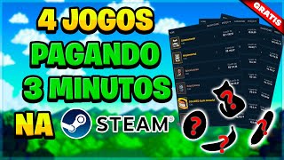 Ganhe Dinheiro Jogando 4 Jogos da Steam Drops a Cada 3 Minutos [upl. by Llehcim]