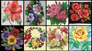 1 Most Beautiful and Unique New Cross Stitch Patterns For Everything CrossStitchDesignTrend [upl. by Aleda]