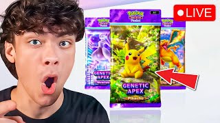 MASSIVE Pokemon Pocket PACK OPENING  Battles [upl. by Haskins651]