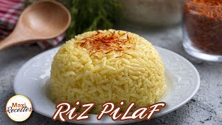 Riz Pilaf Recette Facile et Rapide [upl. by Tarsuss310]