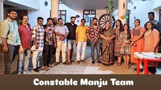 constable manju serial 200ന്റെ നിറവിൽ അത് ഗംഭീരമായി ആഘോഷിച്ചു സീരിയൽ teams [upl. by Yelbmik689]