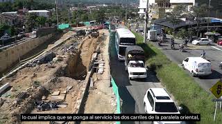 Plan de Manejo de Tráfico en Intercambiador Vial Guatiguará  Alcaldía Piedecuesta [upl. by Jakie]