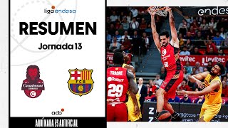 Casademont Zaragoza  Barça 10199 RESUMEN  Liga Endesa 202324 [upl. by Hsot]