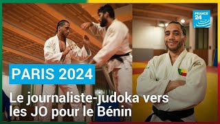 Valentin Houinato  le journalistejudoka qui vise les JO sous les couleurs du Bénin • FRANCE 24 [upl. by Cyprio]