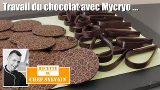 Travail du chocolat facile  Avec Chef Sylvain [upl. by Adnamar]