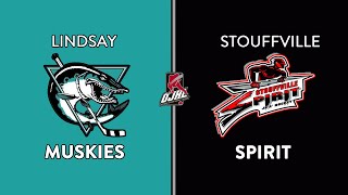 OJHL Highlights  Lindsay Muskies VS Stouffville Spirit  September 14 2024 [upl. by Lubin471]