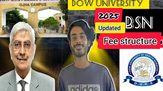 Dow bsn fee structure 2025Dow university bs nursing fee structuredow university bsn [upl. by Ardnama]