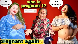 Twinny girls pregnant again🤔Kavya or Divya 🥺Surprised❣️❣️Twins Couple [upl. by Beverlee]