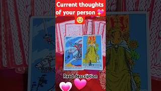 💕🥺Current thoughts of your person 🥰🌷tarot generalreading [upl. by Sayles]