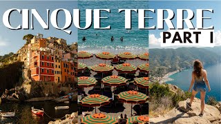 Cinque Terre Hike from Levanto to Monterosso  STUNNING Coastal Views Italy PART 1 [upl. by Nanaj]