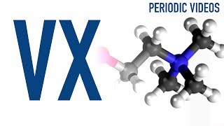 VX nerve agent  Periodic Table of Videos [upl. by Kesley86]