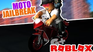 Correndo de MOTO no JAILBREAK [upl. by Analart374]