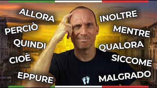 10 Conectivos Italianos Essenciais para Falar Italiano Fluente I Vou Aprender Italiano [upl. by Inalej815]