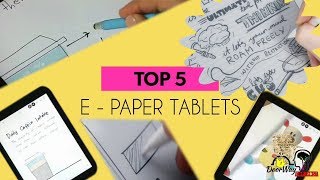 Top 5 EPaper Tablets [upl. by Enimzzaj168]