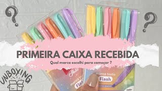 PRIMEIRO PEDIDO PARA PAPELARIA ONLINE  UNBOXING [upl. by Megargee486]