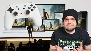 Google Stadia REACTION  No Price No Games 2019 Launch  RGT 85 [upl. by Lister]