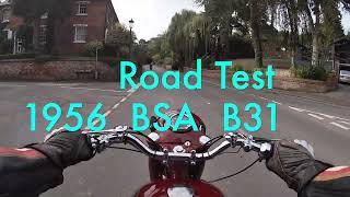 BSA B31 Road Test the best value for money British 350 [upl. by Tim]