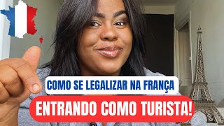 DUAS MANEIRAS DE SE LEGALIZAR NA FRANÇA QUEM ENTROU COMO TURISTA🇫🇷 ILEGAL NA FRANÇA [upl. by Eidnil]