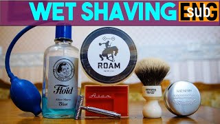 Агат СССР BarristerampMann Zenith 506A DRHARRIS amp Floid After Shave quotBluequot  Бритьё с HomeLike [upl. by Greer]