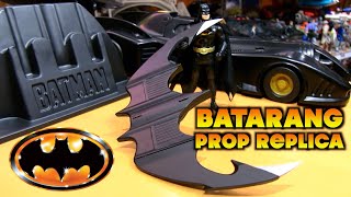 Batman 1989 Neca BATARANG Prop Replica [upl. by Esiled275]