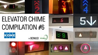 Elevator Chime Compilation 6  KONE [upl. by Paulson206]