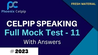 CELPIP Speaking Test  11  Top Tips and Model Answers 2023  Expert Guide for Success [upl. by Gnos]