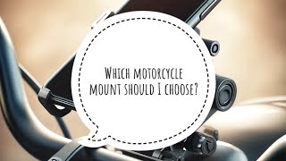 Quadlock is NOT my motorcycle phone mount choice [upl. by Speroni]