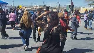 se hizo el baile en el centro de CD Juárez Chihuahua [upl. by Enilrahc]