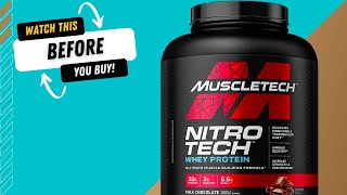 Why MuscleTech NitroTech Whey Protein is Better [upl. by Ledarf]